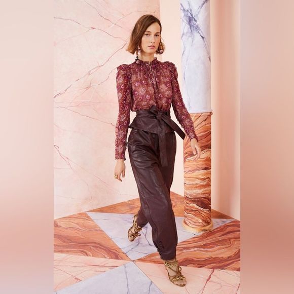 Ulla Johnson Marilla Blouse 205/069 - Picture 1 of 16